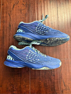 Wilson Chaos Athletic Tennis Shoes Blue turquoise US 6.5 women’s